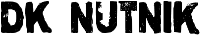 preview image of the DK Nutnik font