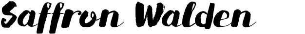preview image of the DK Saffron Walden font