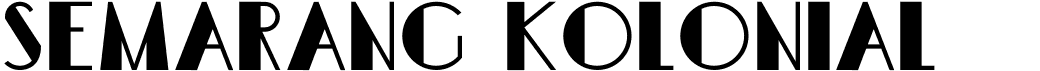 preview image of the DK Semarang Kolonial font
