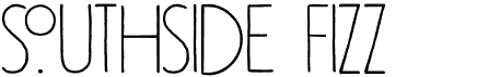 preview image of the DK Southside Fizz font