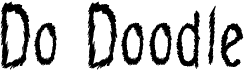 preview image of the Do Doodle font