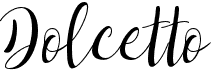preview image of the Dolcetto font