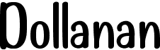 preview image of the Dollanan font