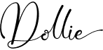preview image of the Dollie font