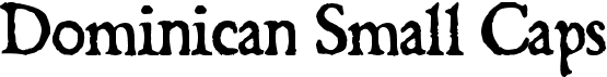 preview image of the Dominican font