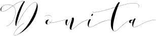 preview image of the Donita Handscript font