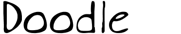 preview image of the Doodle font
