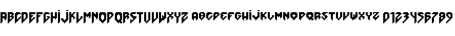 preview image of the Doomed font