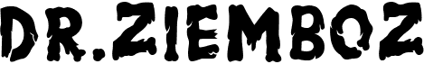 preview image of the Dr.Ziemboz font