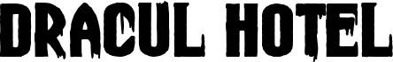 preview image of the Dracul Hotel font