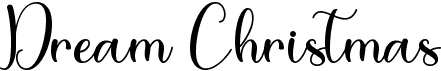 preview image of the Dream Christmas font