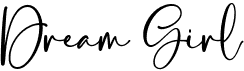 preview image of the Dream Girl font