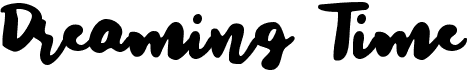 preview image of the Dreaming Time font