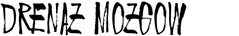 preview image of the Drenaz Mozgow font