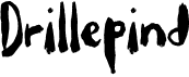 preview image of the Drillepind font