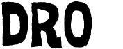 preview image of the Dro font