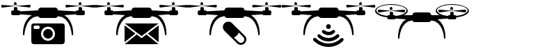 preview image of the Drone Attack font