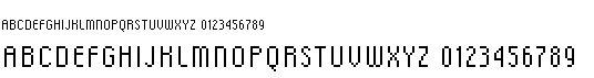 preview image of the DSC font