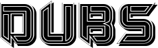 preview image of the Dubs font