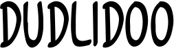 preview image of the Dudlidoo font