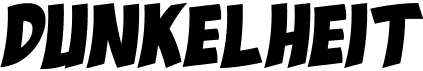 preview image of the Dunkelheit font