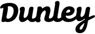preview image of the Dunley font