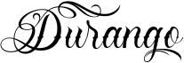 preview image of the Durango font