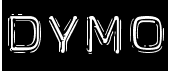 preview image of the Dymo font
