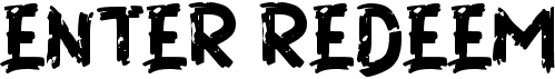 preview image of the e Enter Redeem font
