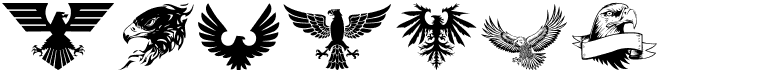 preview image of the Eagle font