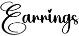 preview image of the Earrings font