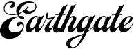 preview image of the Earthgate font