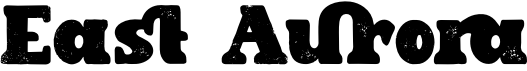 preview image of the East Aurora font