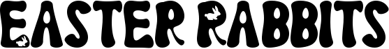 preview image of the Easter Rabbits font