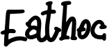preview image of the Eathoc font
