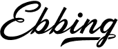 preview image of the Ebbing font