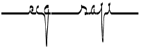 preview image of the ECG Saji font