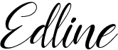 preview image of the Edline font