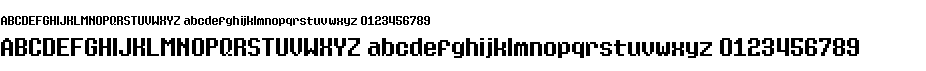 preview image of the Eight Bit Dragon font