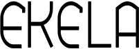 preview image of the Ekela font