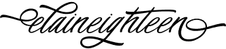preview image of the Elaineighteen font