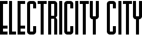 preview image of the Electricity City font