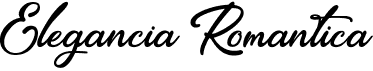 preview image of the Elegancia Romantica font