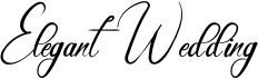 preview image of the Elegant Wedding font