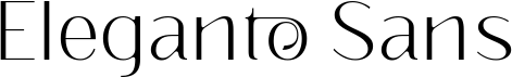 preview image of the Eleganto Sans font
