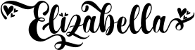 preview image of the Elizabella font