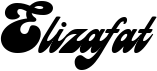 preview image of the Elizafat font