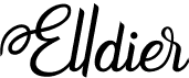 preview image of the Elldier font