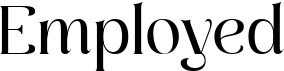 preview image of the Employed font