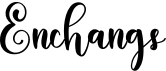 preview image of the Enchangs font